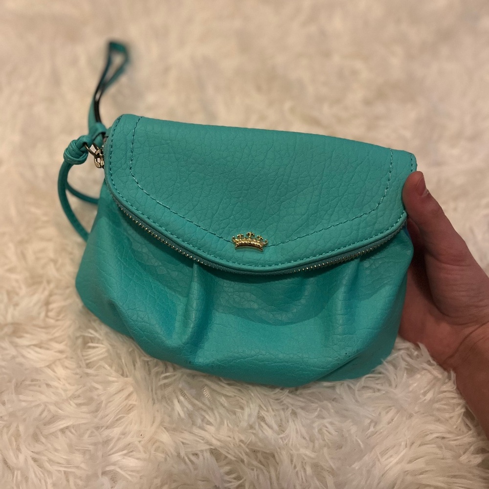 Juicy Couture teal handbag